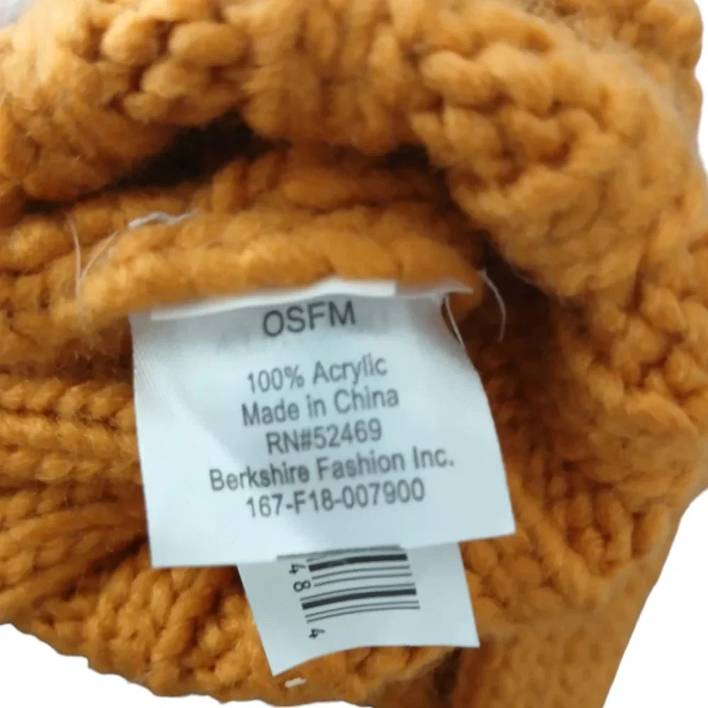 Fingerless Mittens Gold - One Size Fits Most